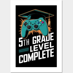 5th Grade Level Complete: Gamer Graduation Design Posters and Art